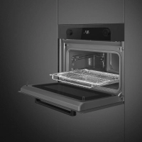 Комбинирана микровълнова фурна за вграждане SMEG SO4201M1BI
